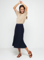 Long skirt in organic cotton - Sixtine