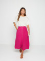 Long linen skirt with buttons - Tourya
