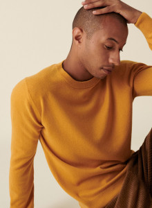 Pull col rond en cachemire