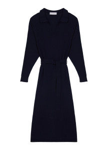 Long dress in organic cotton - Sibylle