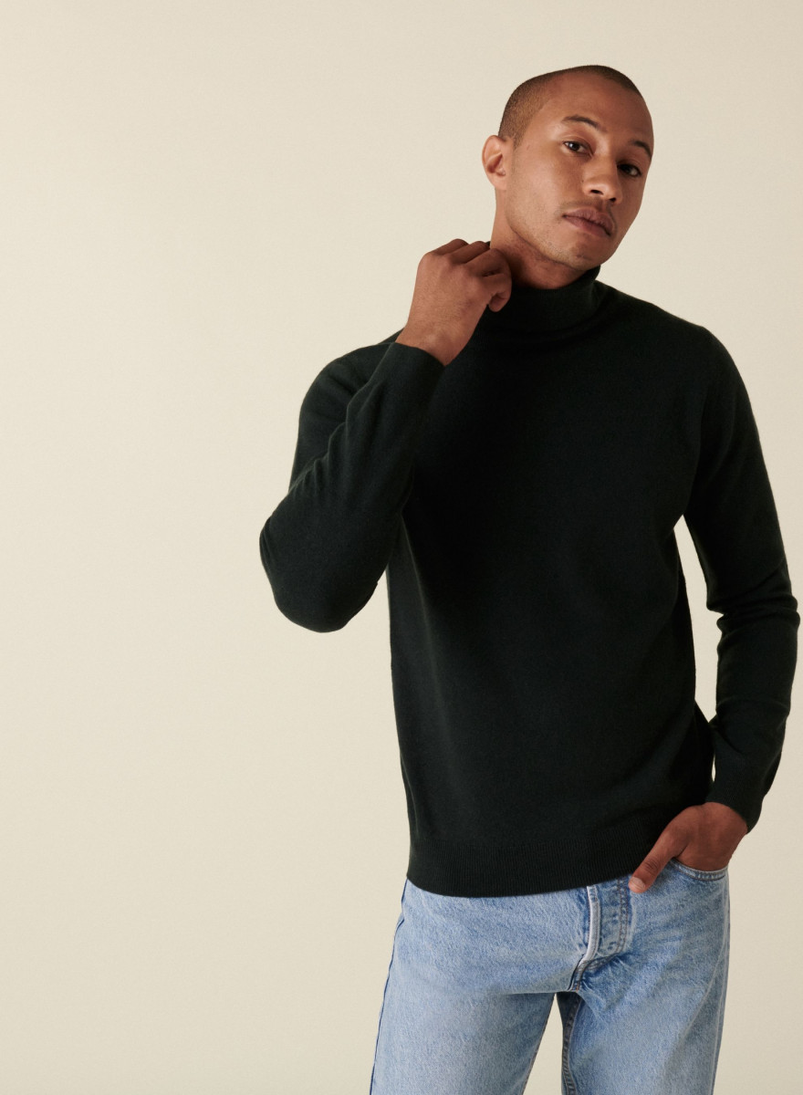 Cashmere turtleneck sweater - Eduardo