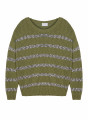 Striped cotton and linen sweater - Thildie