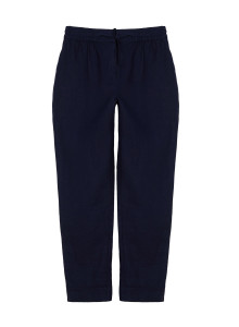 Pantalon casual en lin - Toscane 7640 marine - 05 Bleu marine