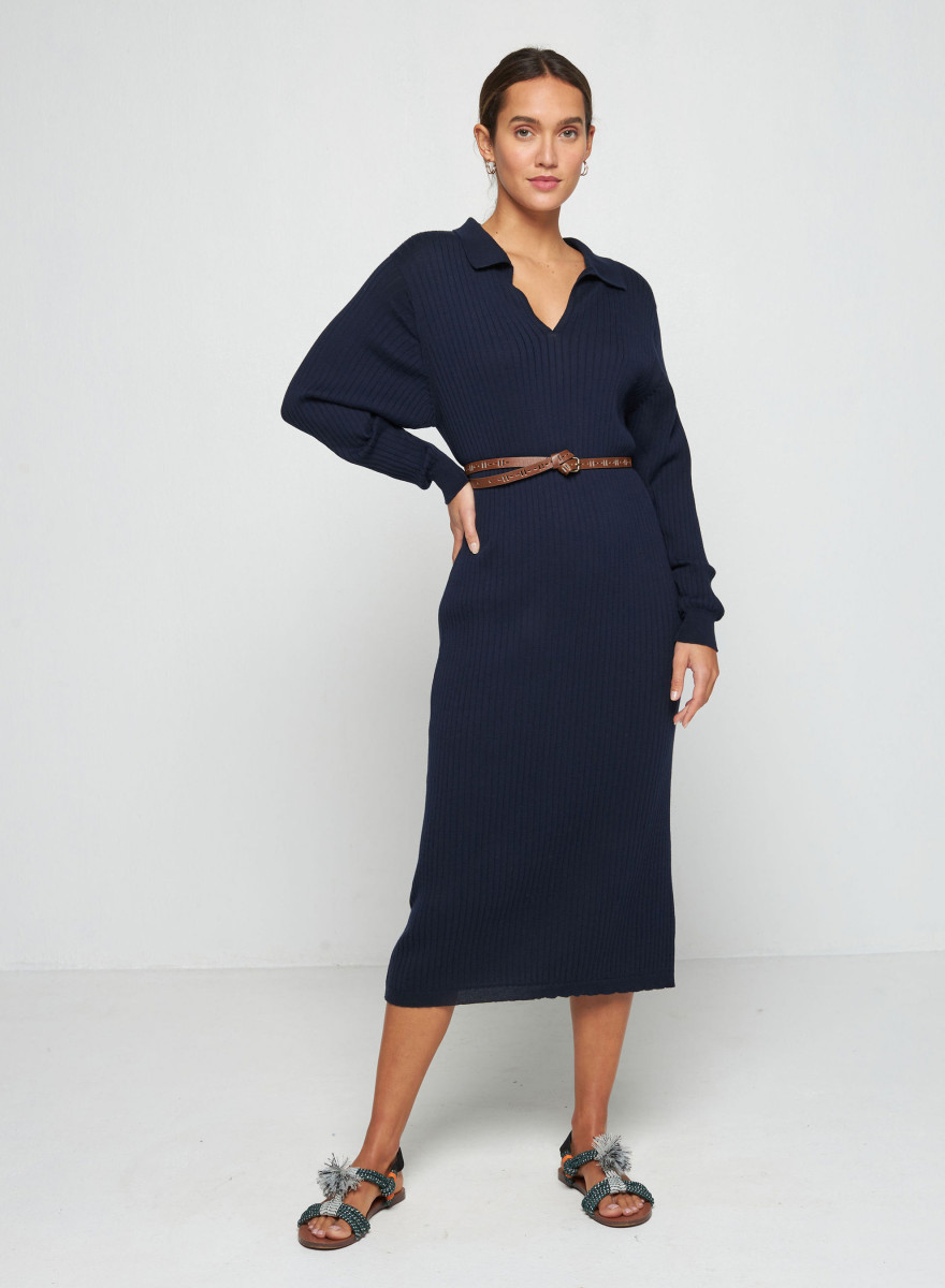 Long dress in cotton - Sibylle