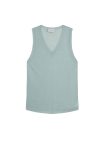 Slub linen tank top - Tahiti
