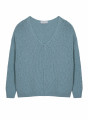 Loose cotton and linen jumper - Thalie