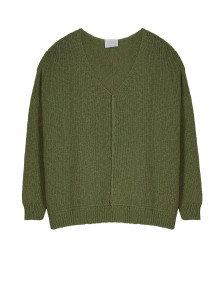 Loose cotton and linen jumper - Thalie