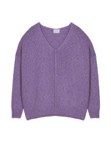 Loose cotton and linen jumper - Thalie