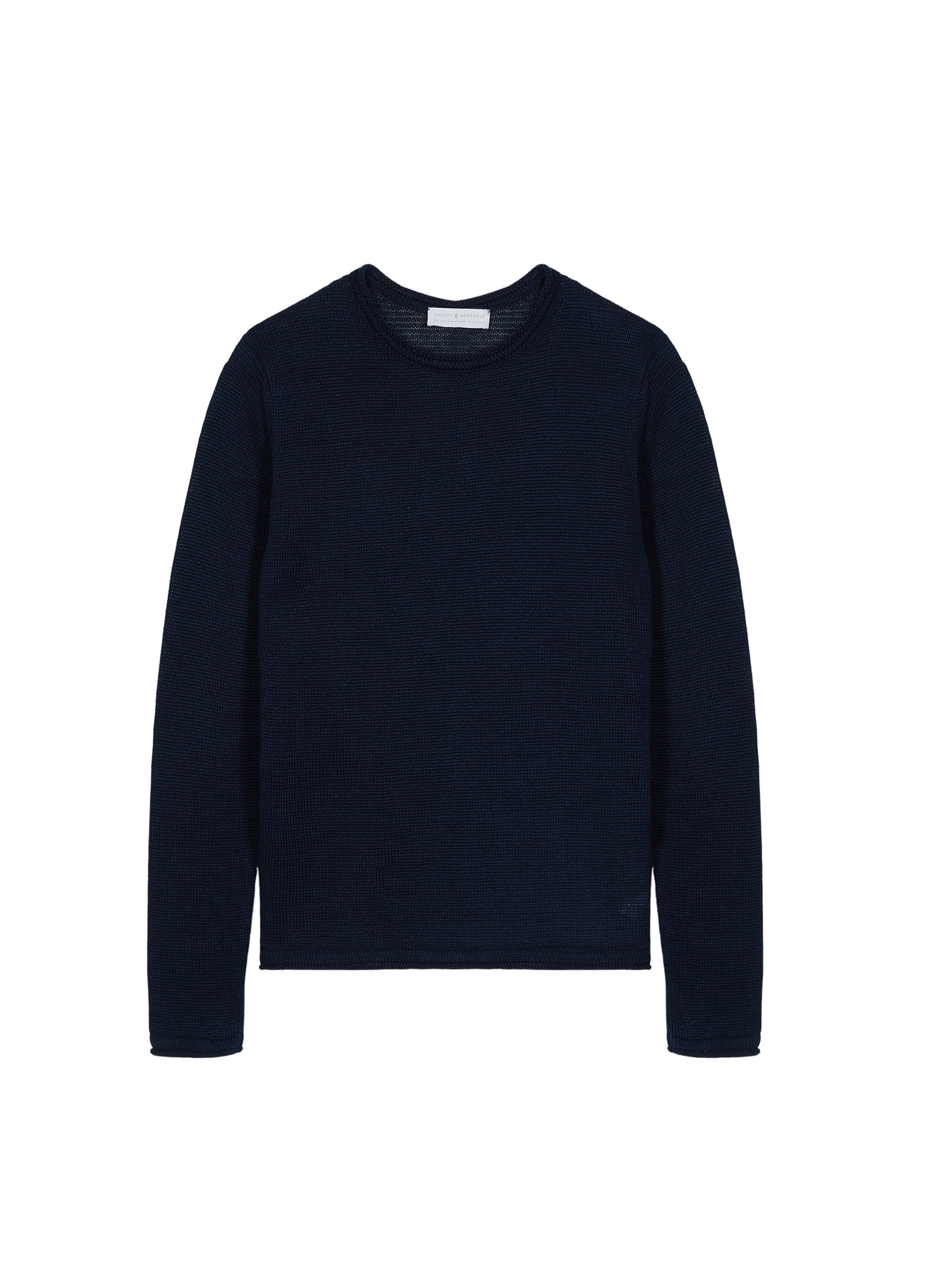 Linen round neck sweater - Rudy
