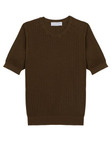 T-shirt round neck in organic cotton - Sidonie