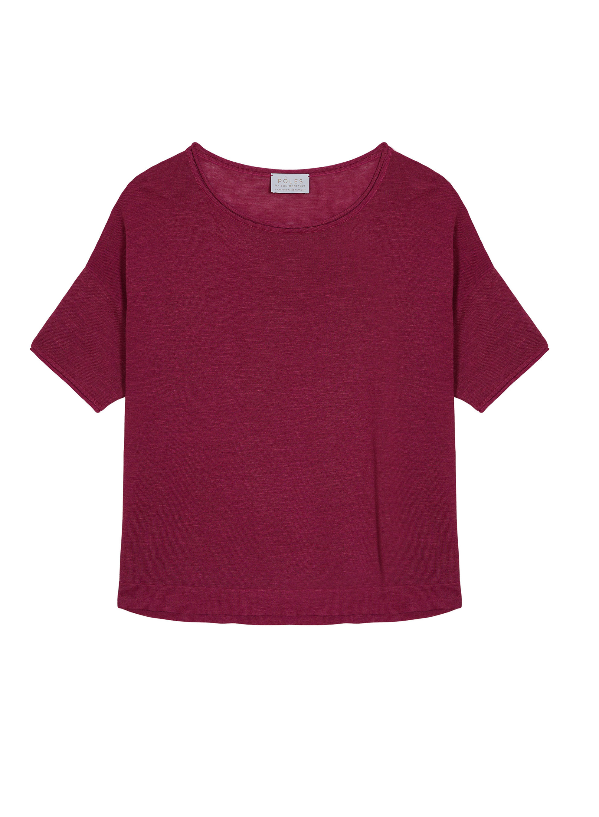 Lightweight slub linen jumper-TASLIM