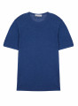 Slub linen round neck T-shirt - Renaud