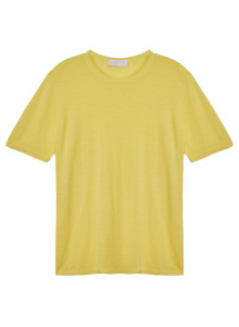 Slub linen round neck T-shirt - Renaud