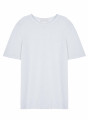 Slub linen round neck T-shirt - Renaud