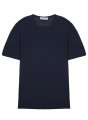 Slub linen round neck T-shirt - Renaud