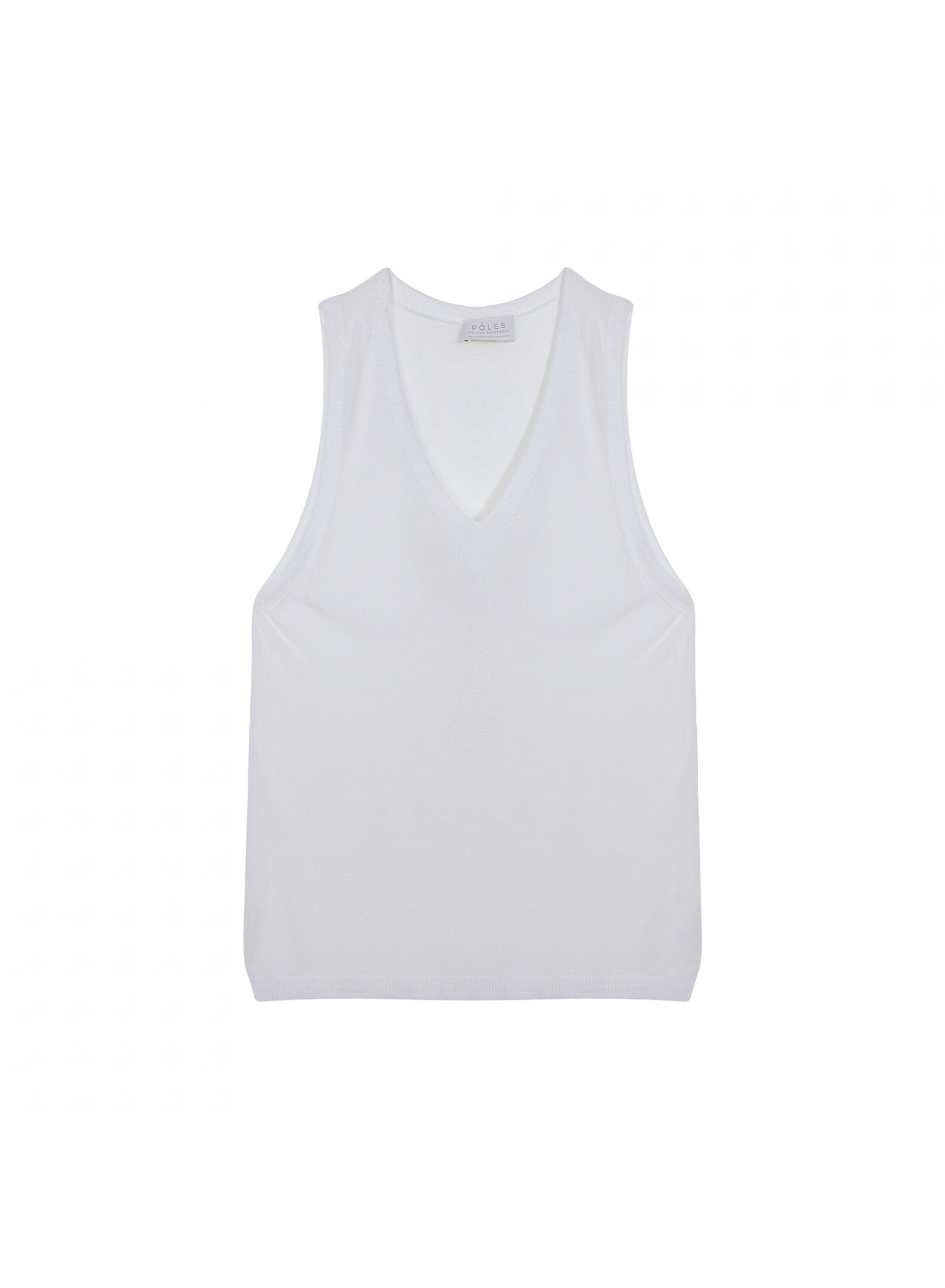 Slub linen tank top - Tahiti
