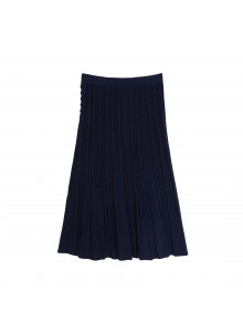 Long skirt in organic cotton - Sixtine