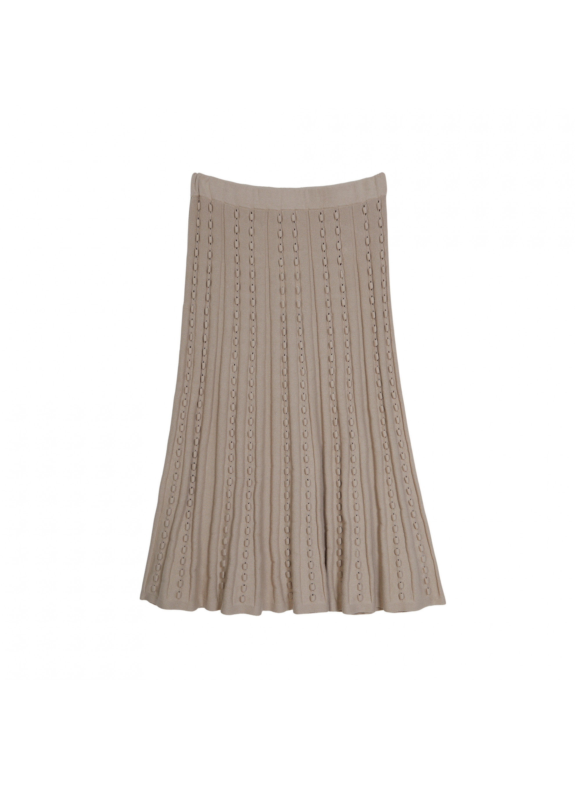 Long skirt in organic cotton - Sixtine