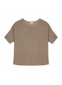 Lightweight slub linen jumper-TASLIM