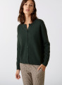 Round neck cashmere cardigan with buttoned - Adelys