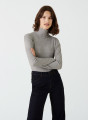 Fine knit bamboo cashmere t-shirt - Aerio
