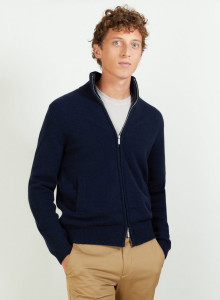 4-ply cashmere zipped jacket - Balthazar