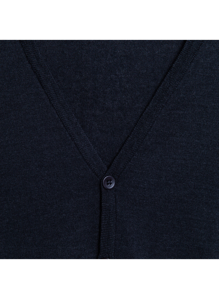 Colete de lã merino - Falco