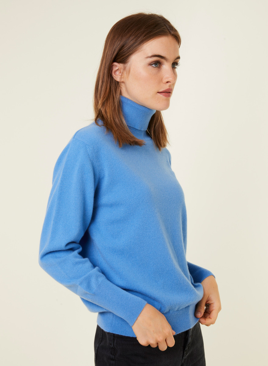 Cashmere turtleneck sweater - Anabelle