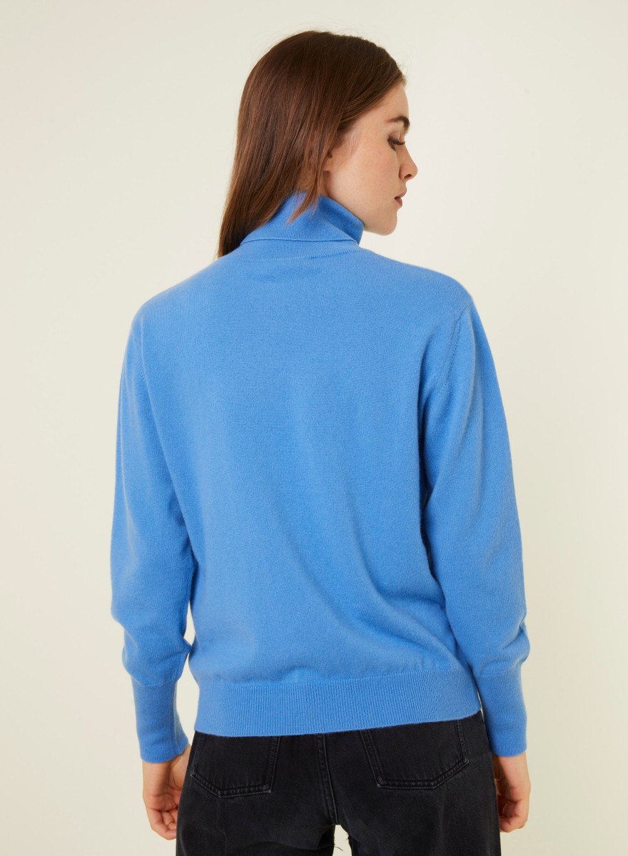 Suéter de cashmere com gola alta - Anabelle