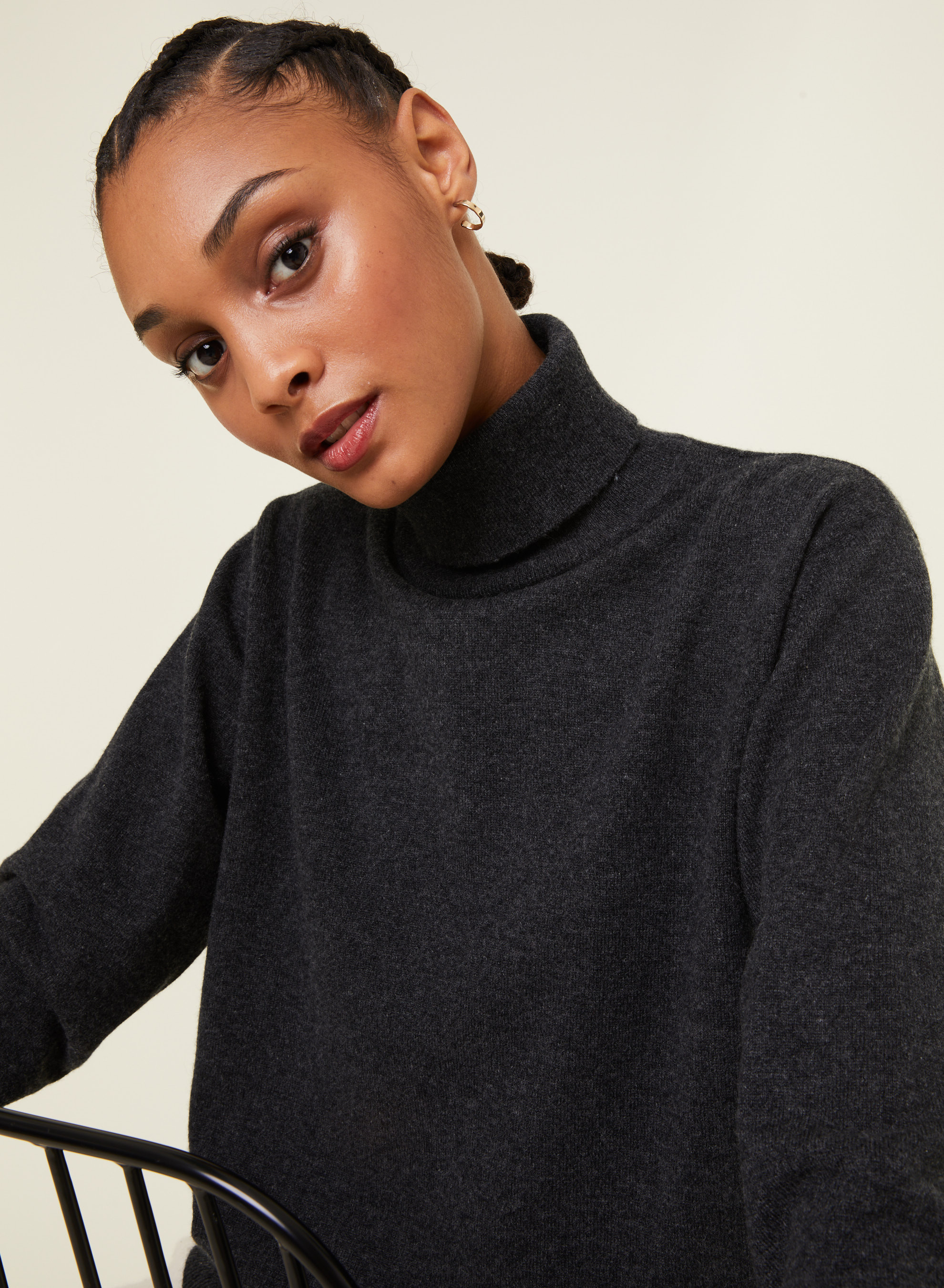 Cashmere turtleneck sweater - Anabelle