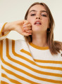 Sailor sweater in cashmere with loose sleeves - Gaelle