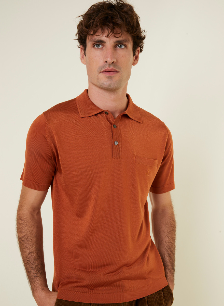 Polo shirt made of Fil lumière - Vadim