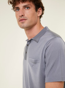 Polo shirt made of Fil lumière Vadim