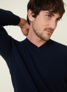 Cashmere V-neck sweater - Evann