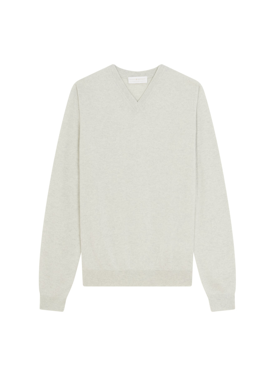 Cashmere V-neck sweater - Evann