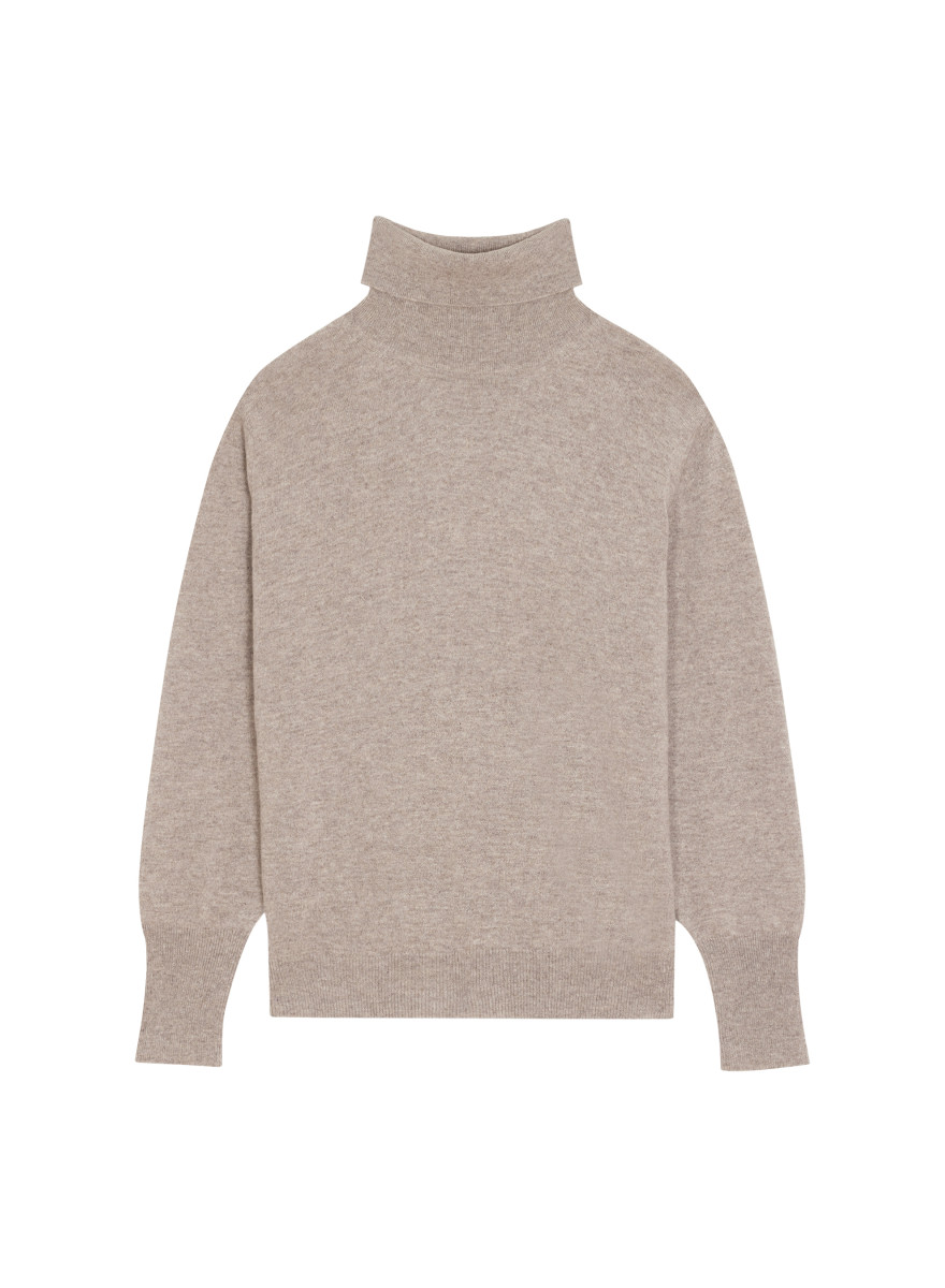 Suéter de cashmere com gola alta - Anabelle
