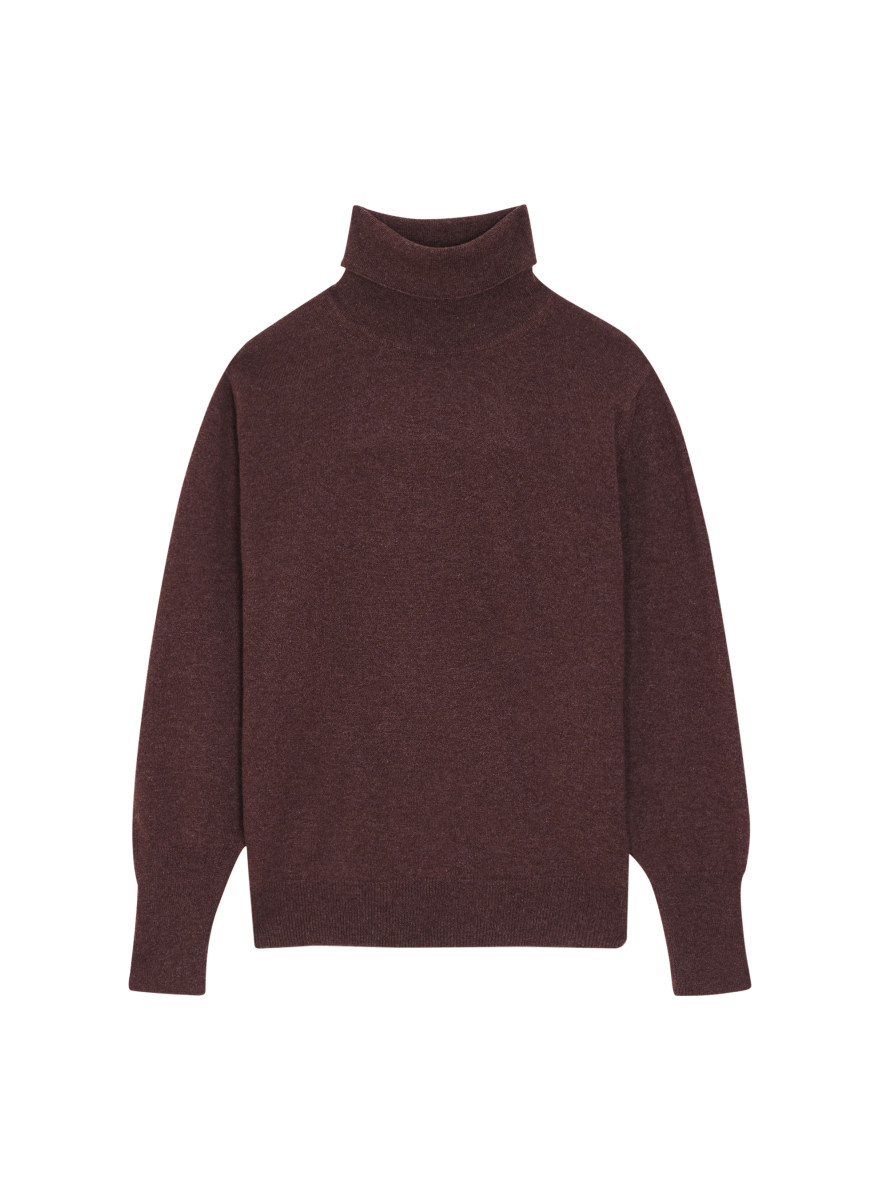 Suéter de cashmere com gola alta - Anabelle