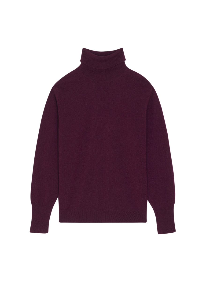 Suéter de cashmere com gola alta - Anabelle