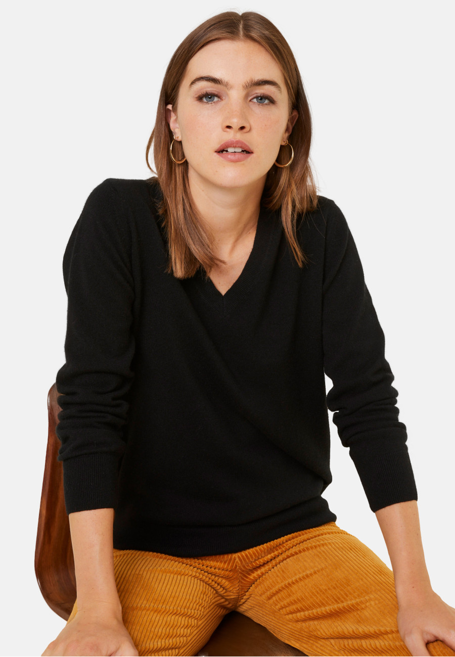 Cashmere V-neck sweater - Abel