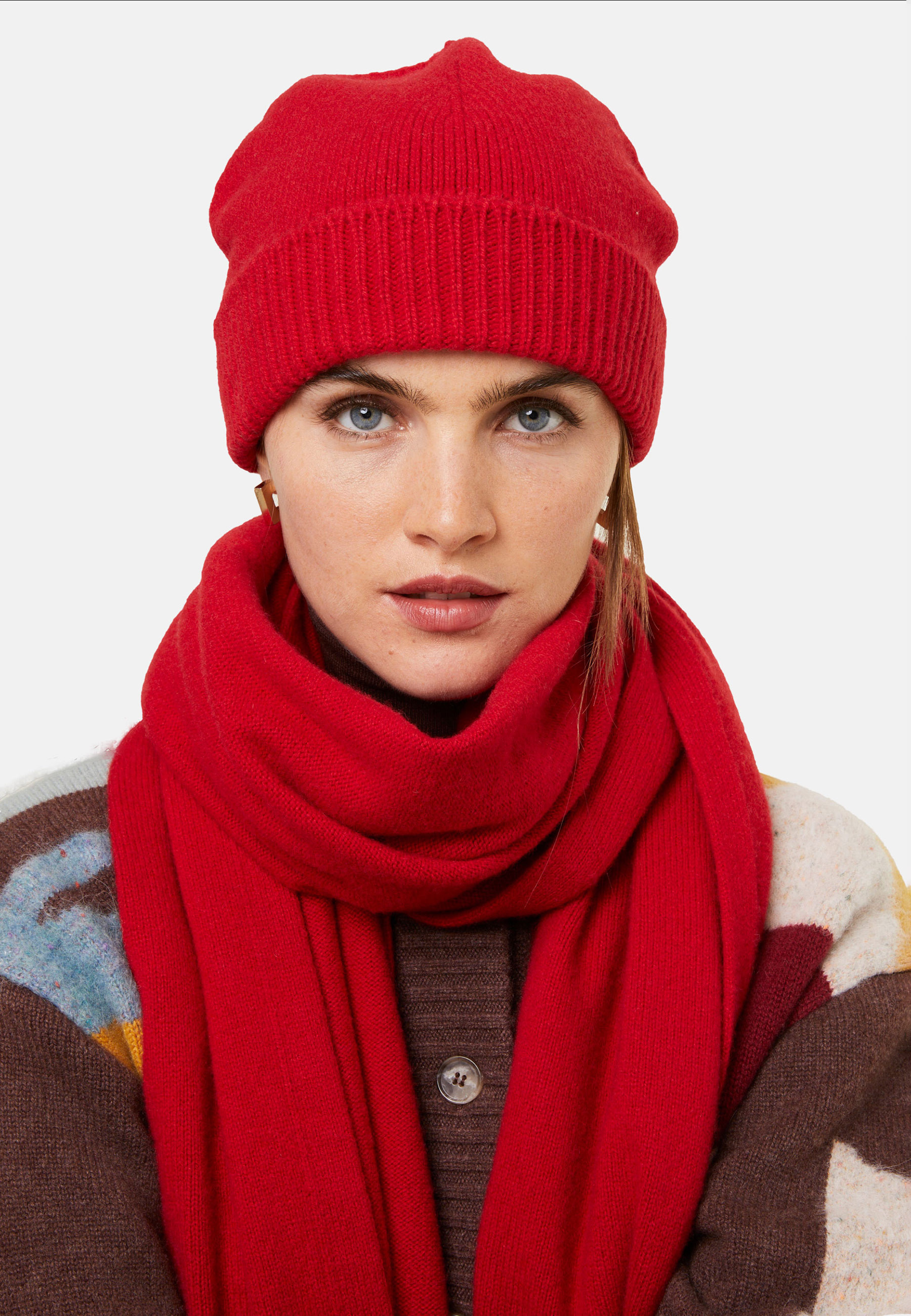 Bonnet unisexe en cachemire et laine recyclés - Gad