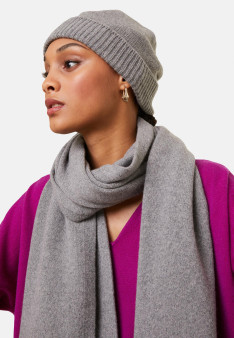 Unisex beanie in recycled cashmere and wool - Gad