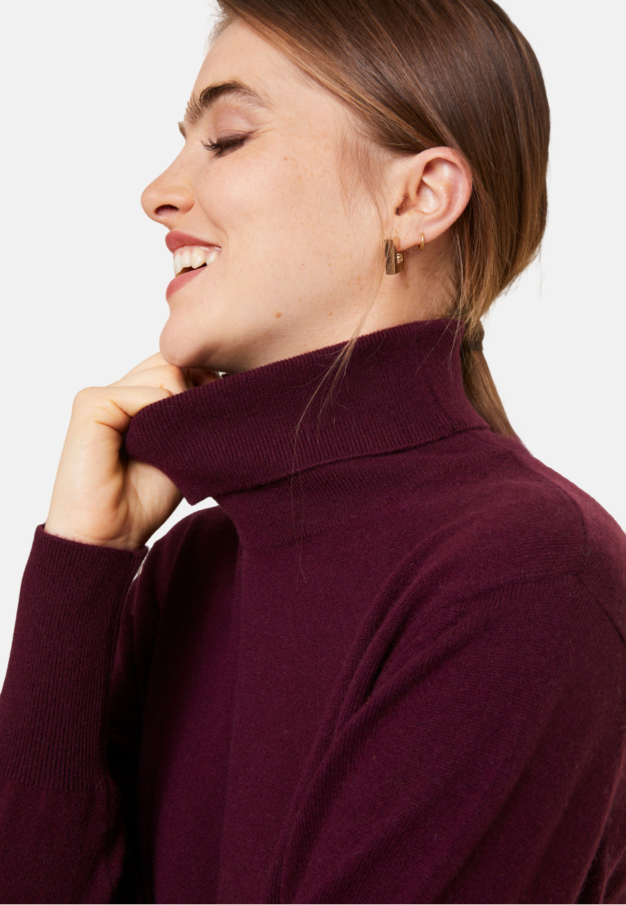 Cashmere turtleneck sweater - Anabelle