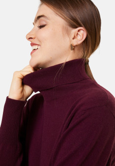 Cashmere turtleneck sweater - Anabelle