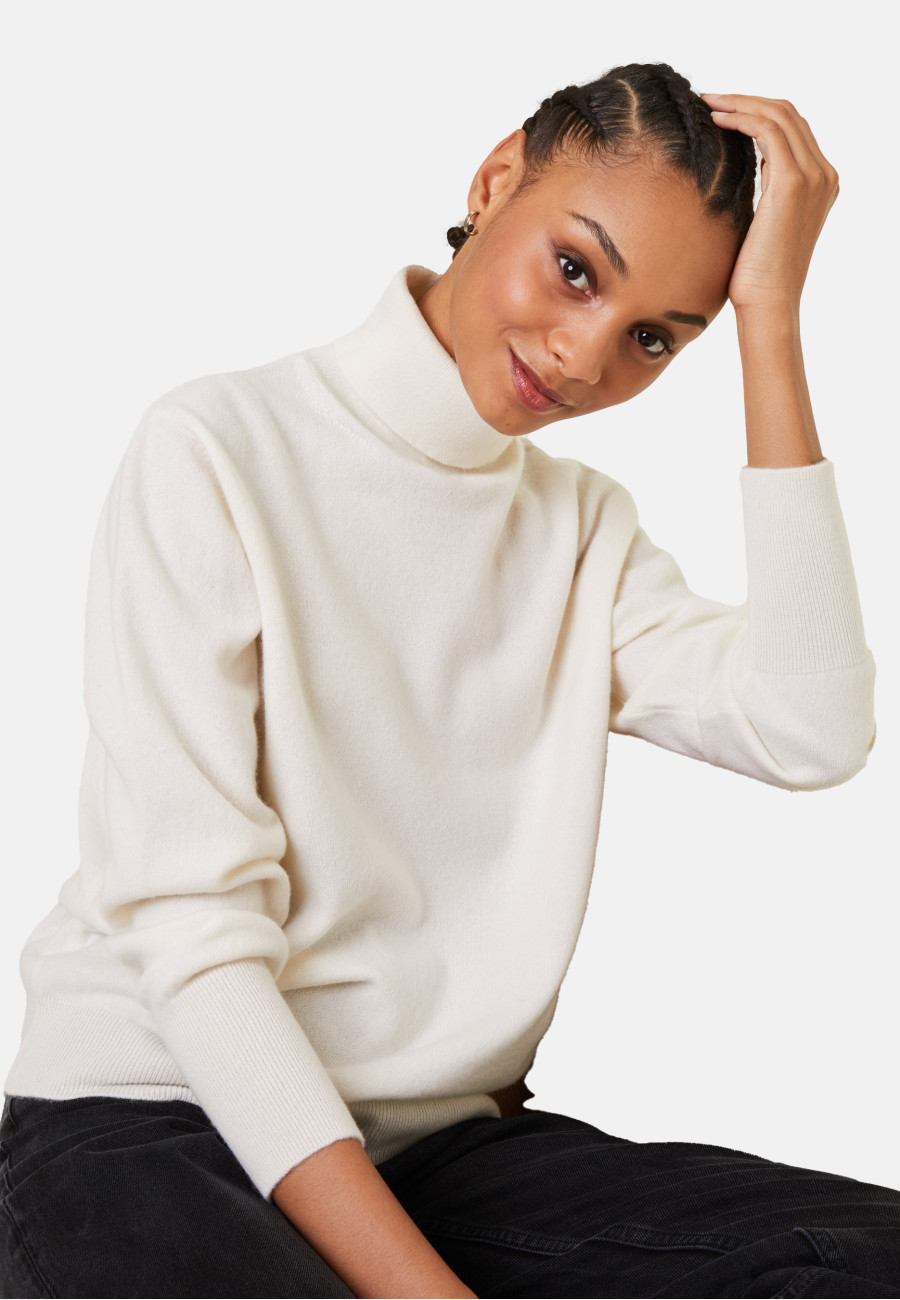 Suéter de cashmere com gola alta - Anabelle