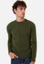 Round-neck cashmere sweater with rolled finishes - Ernest