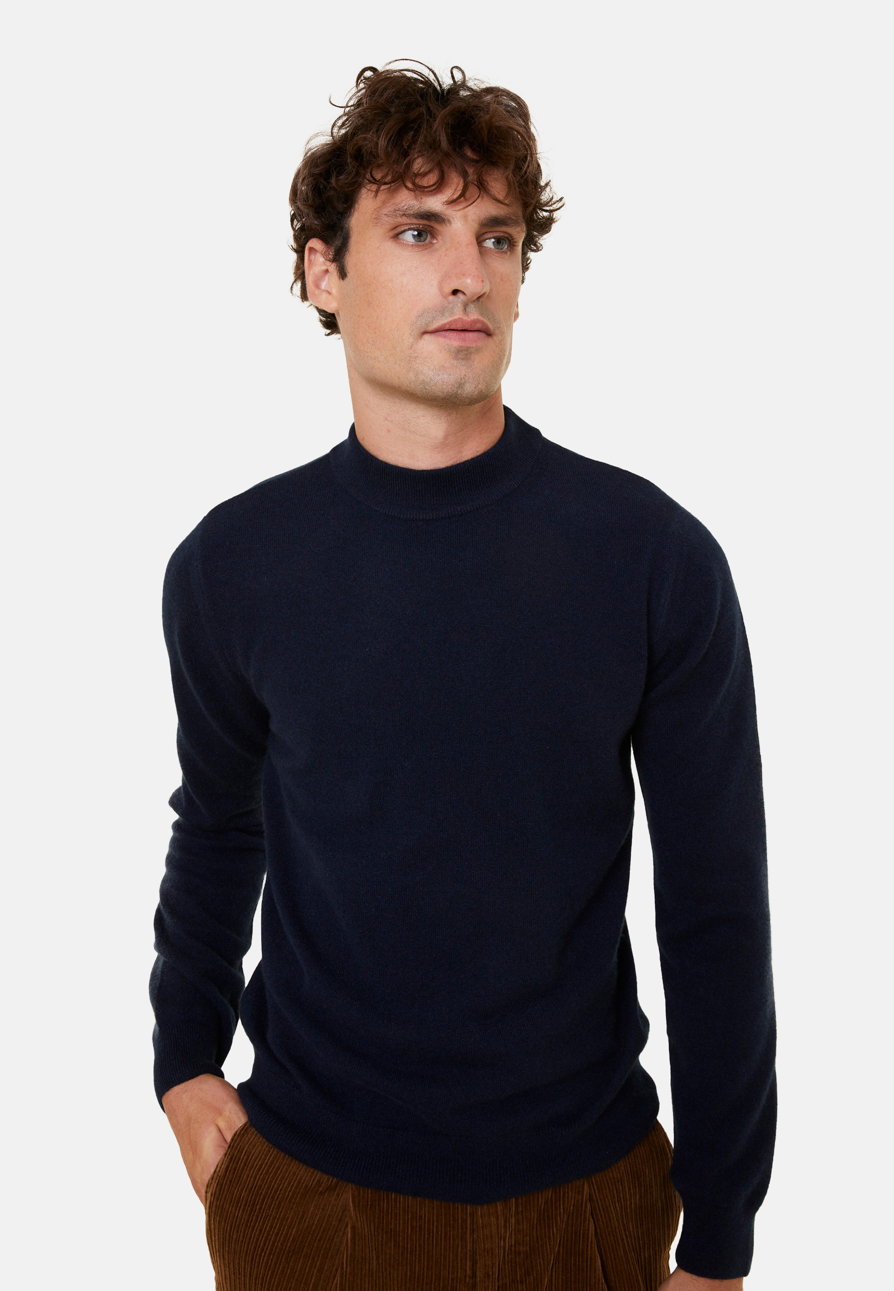 Cashmere high-neck sweater - Esteban
