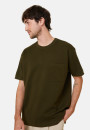 Loose t-shirt with pocket in merino wool - Florentin