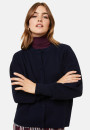 Buttoned jacket with pockets in merino wool - Gaspard