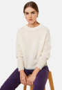 Loose two-tone mohair sweater - Gaby