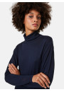 Bamboo cashmere turtleneck t-shirt - Aerio